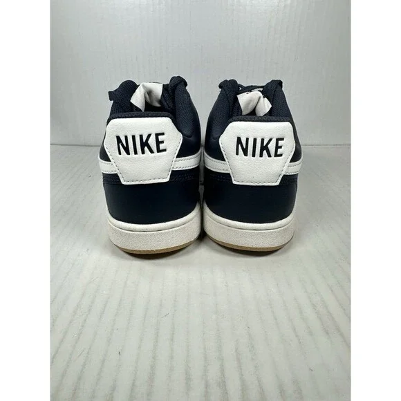 Nike Court Vision Lo Shoes Mens Size 9 Blue Obsidian White Sneakers FZ5547-400